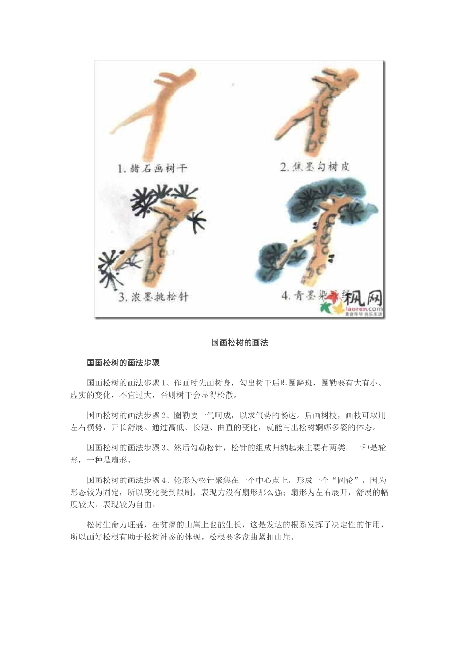 画松树的步骤_第2页