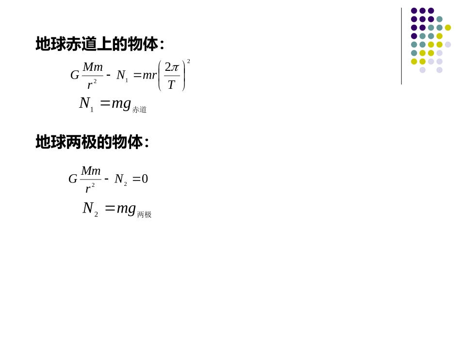 万有引力定律的应用_第3页