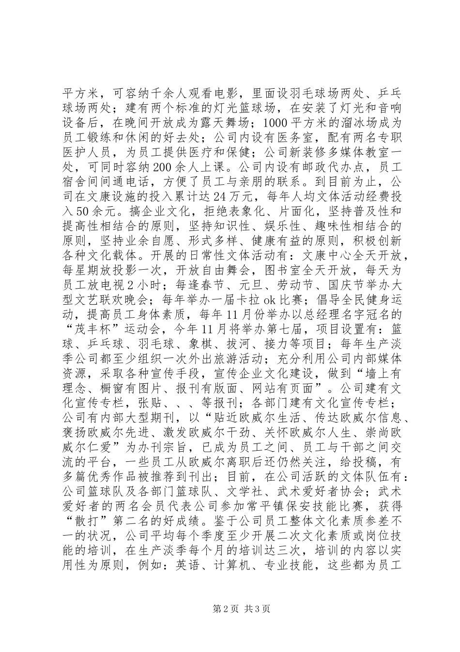 20XX年公司文化建设总结报告_第2页