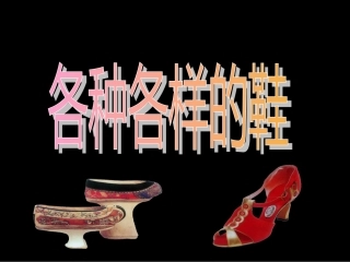 人美版小学美术三年级上册《各种各样的鞋》PPT课件-