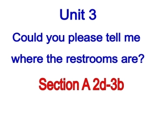 2014年版新目标九年级英语Unit3period2_演示文稿（共40张PPT）
