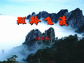 斑羚飞渡课件1