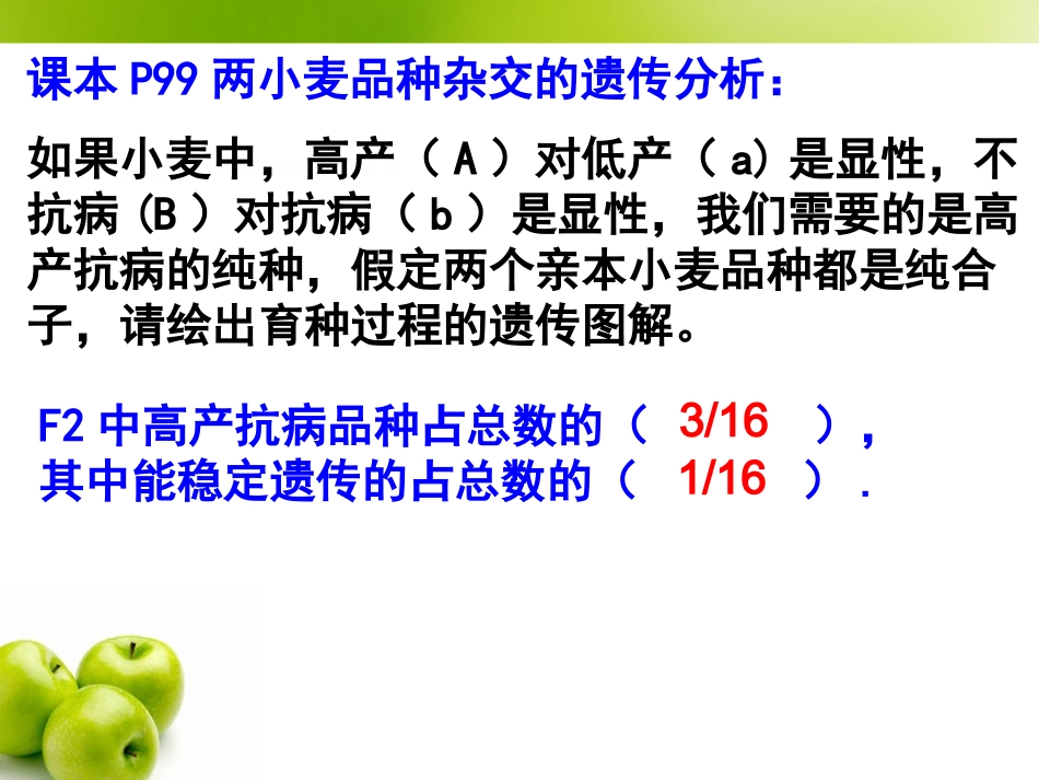6.1《杂交育种与诱变育种》-课件-杨秋媚_第2页
