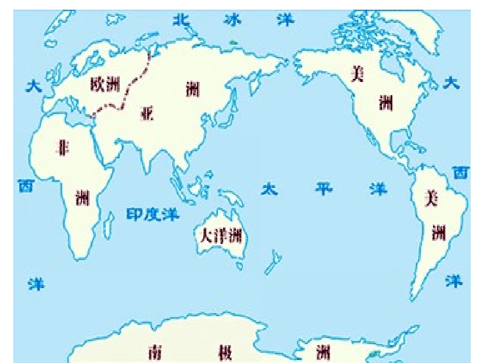 世界地图引出的发现课件_第1页