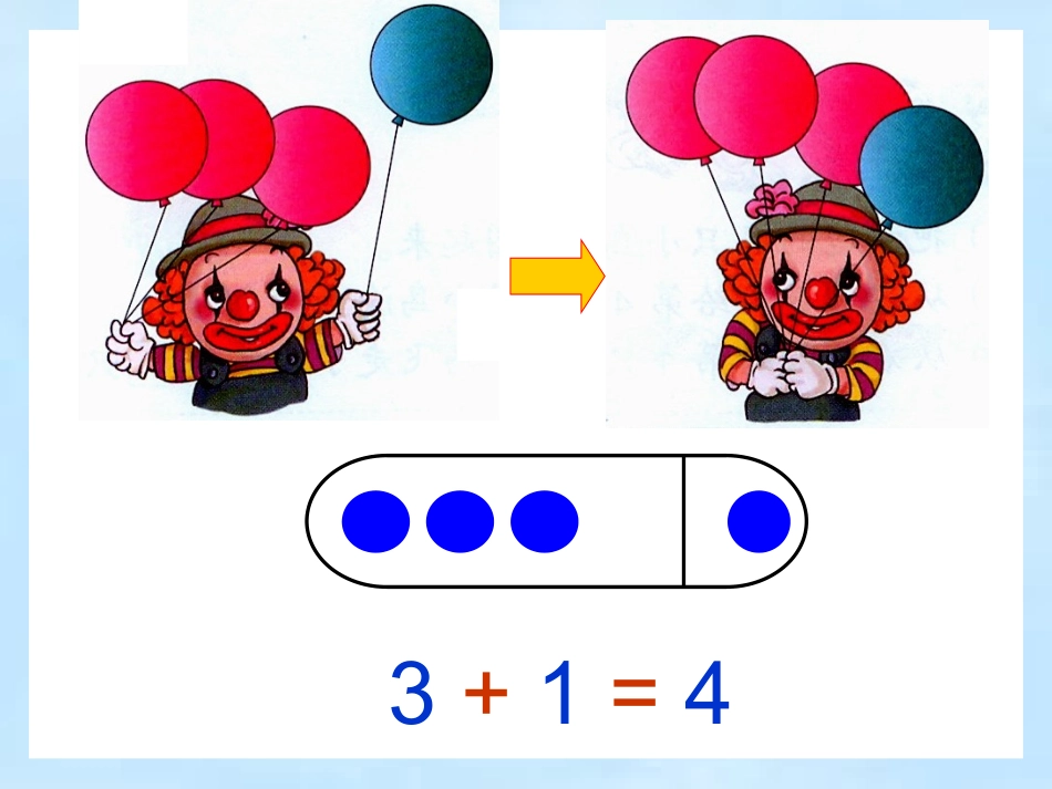 新人教版一年级数学上册《加法》课件最新修改版_第3页