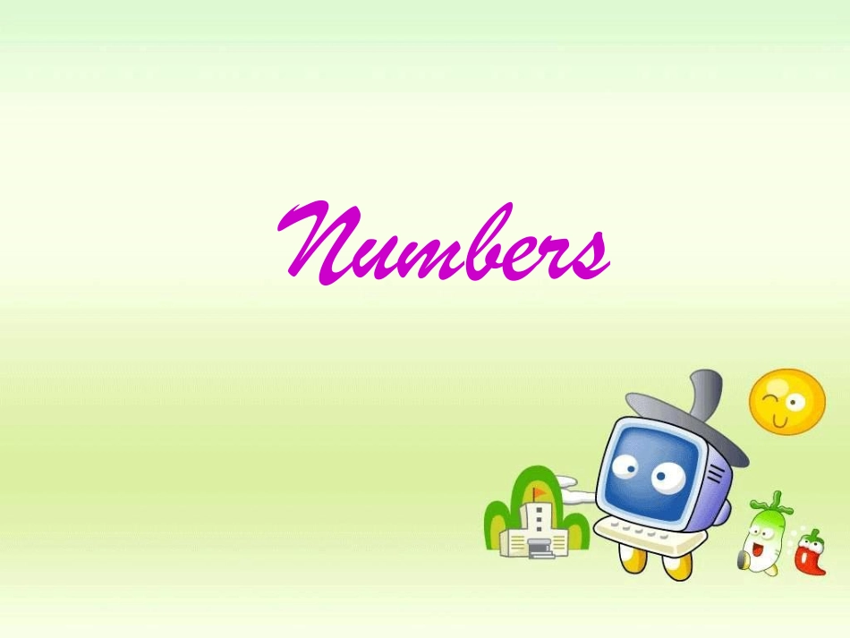 小学英语1-10_数字微课_第1页