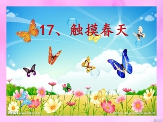 触摸春天课件（1）