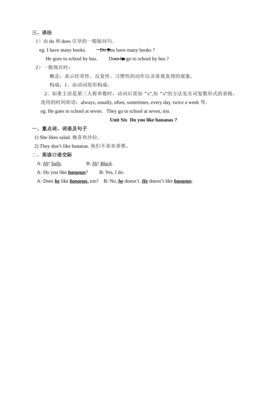 七年级上Unit4-6重点词组_第2页