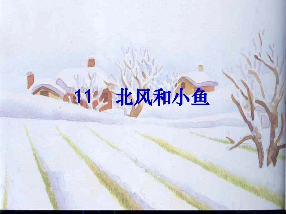 11北风和小鱼1_第1页