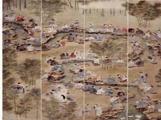 春夜宴从弟桃花园序