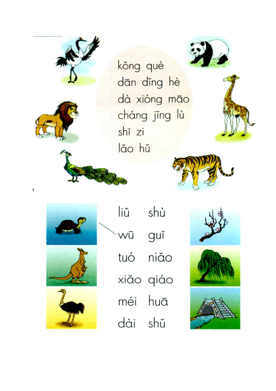 一年级语文上册第一单元汉语拼音试卷_第3页