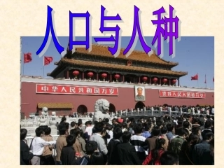 世界人口与人种