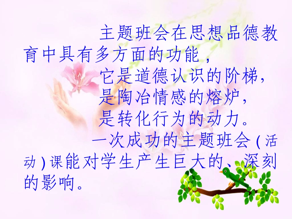 主题班会课的设计_第3页
