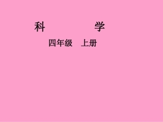四上身体的结构课件徐晖