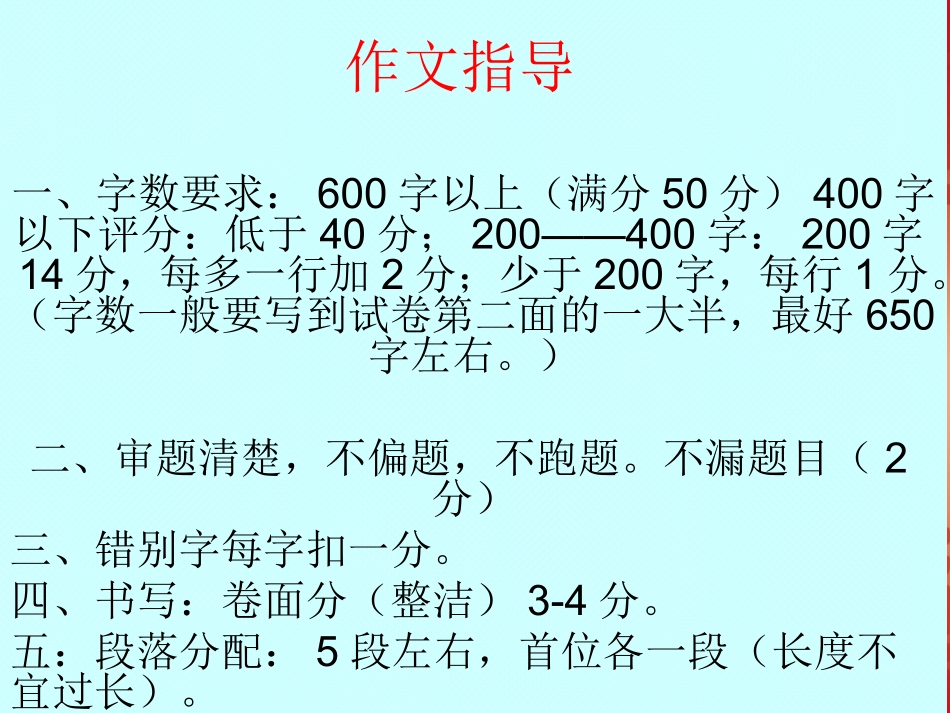 作文开头结尾2_第1页