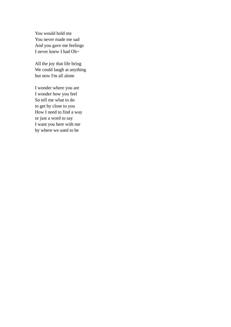 9unit4Venke-Knutson---I-Wonder歌词_第2页