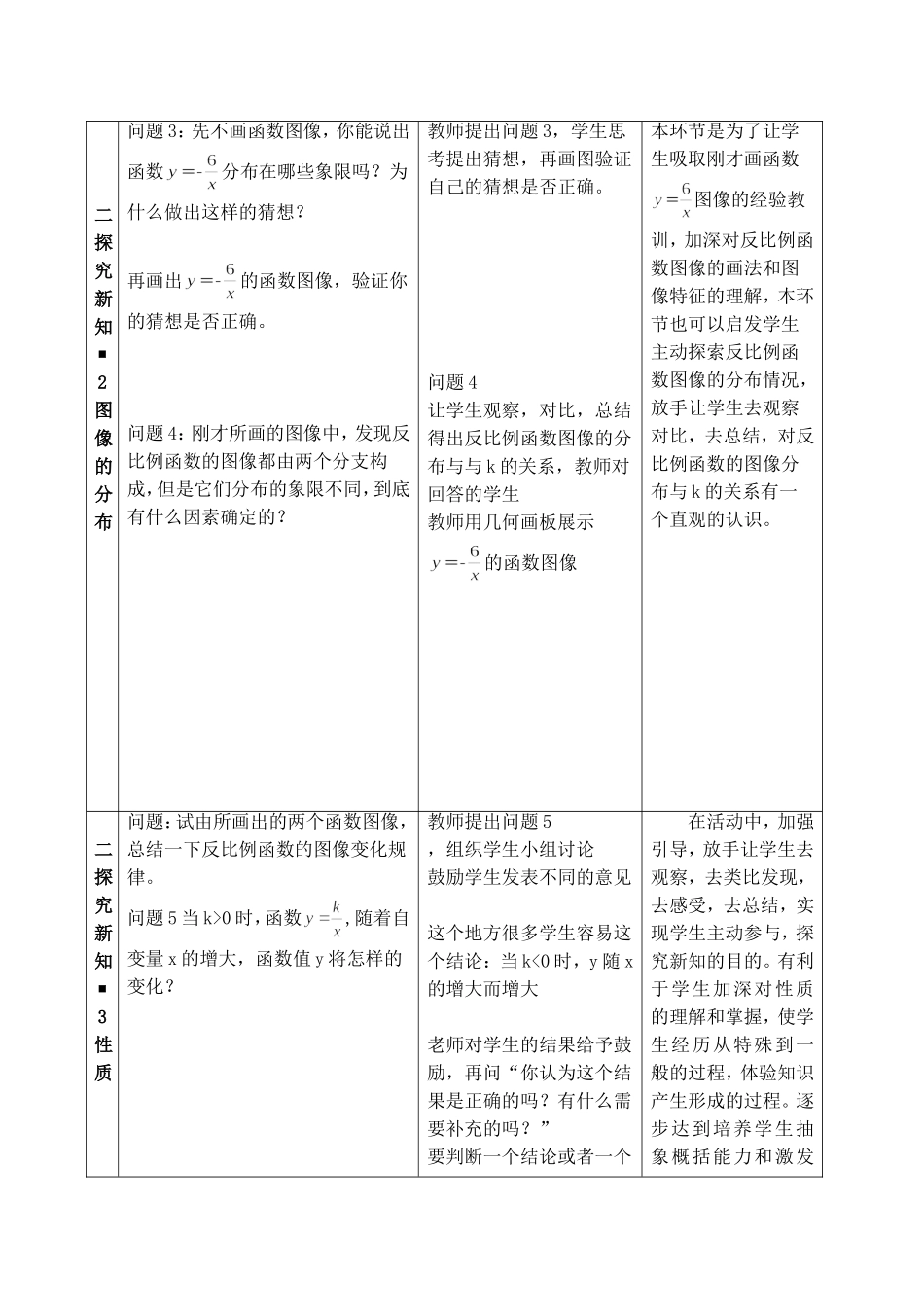 反比例函数的图像及其性质_第3页