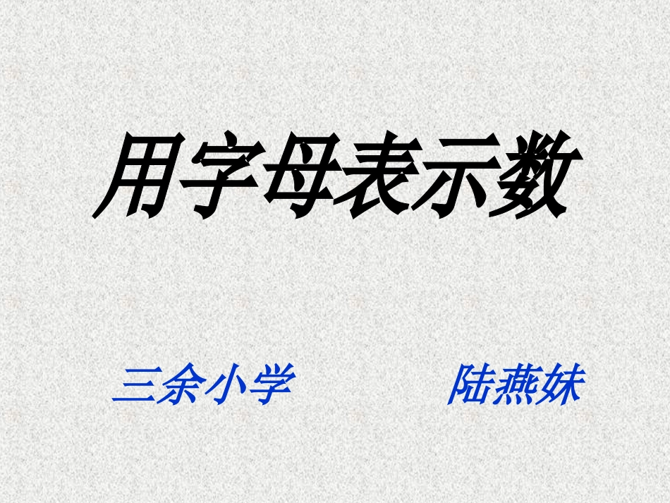 1009用字母表示数_第2页