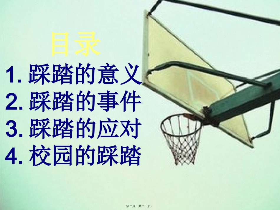 防踩踏主题班会_第2页