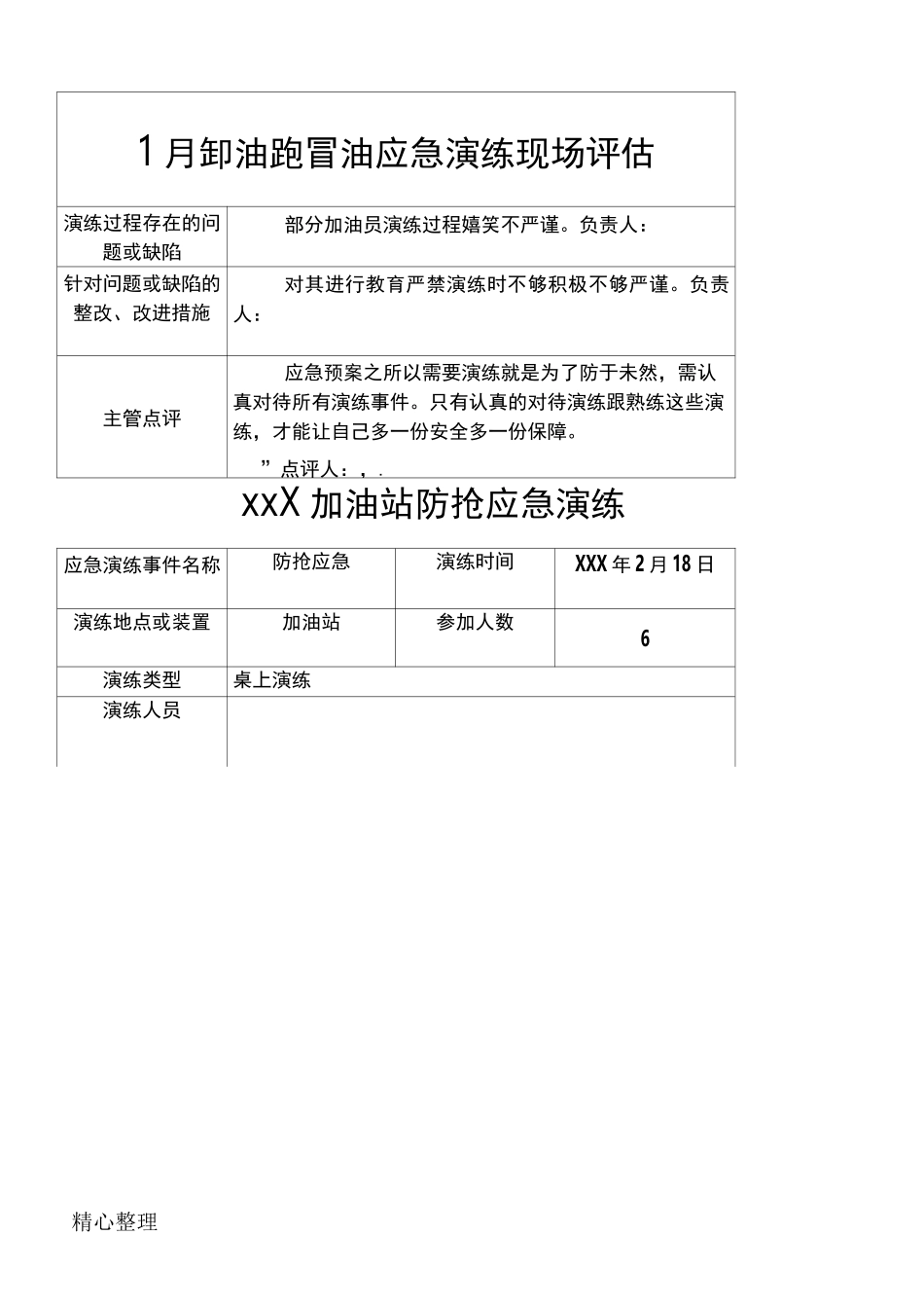 加油站应急演练汇总_第2页