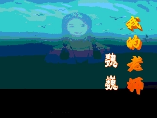 《我的老师》课件4