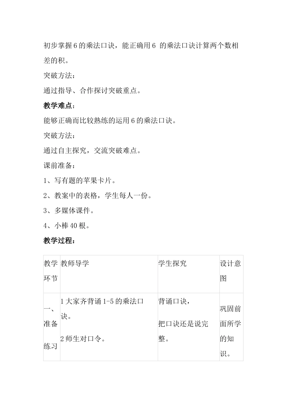 6的乘法口诀_第2页