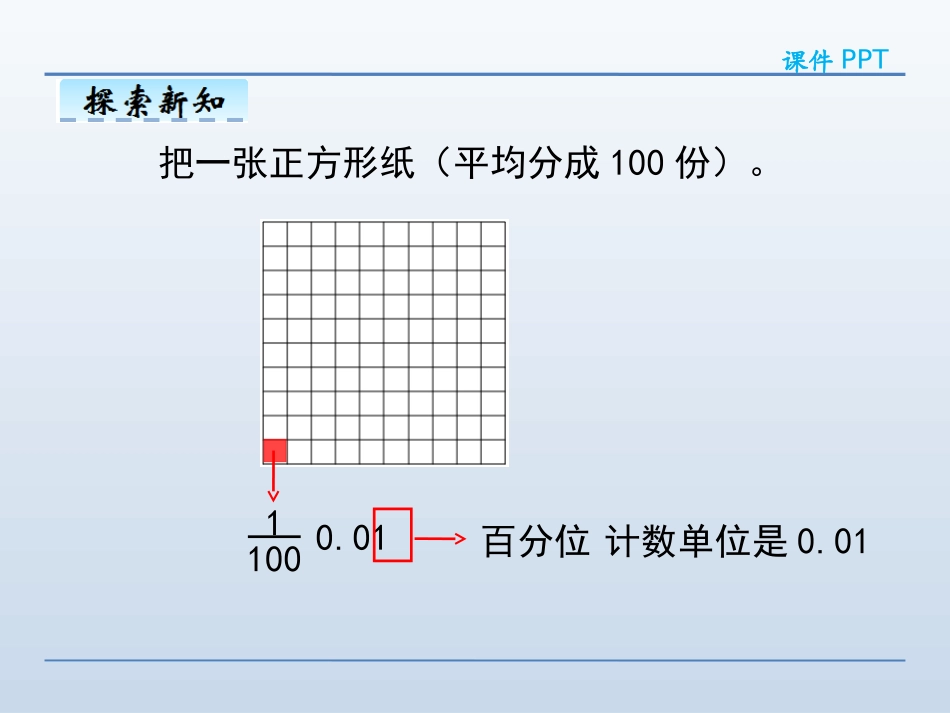 小学数学2011版本小学四年级小数的读写法PPT_第3页