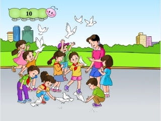 10的认识及加减法及用数学(一年级课件演示)