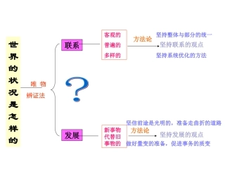 9.1矛盾是事物发展的源泉和动力