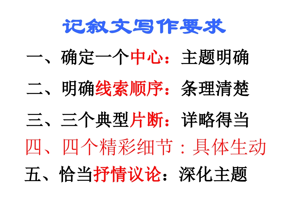 中考语文-作文指导写好细节点亮文章课件_第2页