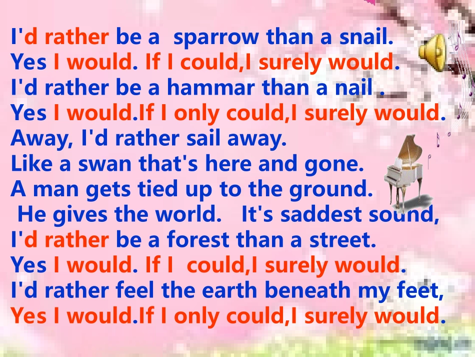 高中英语-公开课-虚拟语气课件-新人教版选修6_第2页