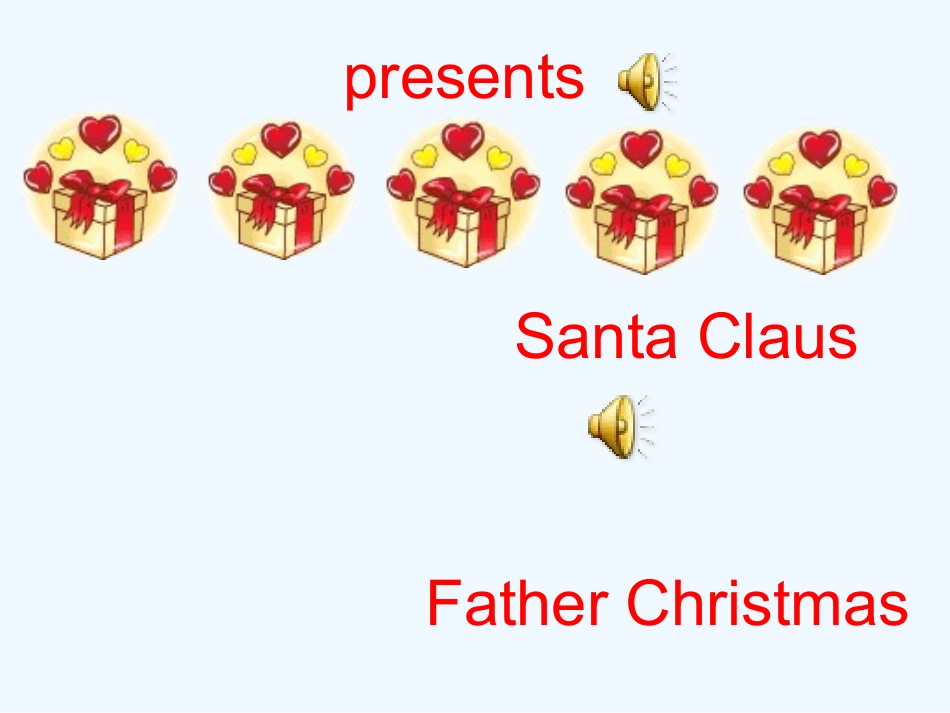 湘少版六年级上册Unit12-It's-Christmas-again_第3页