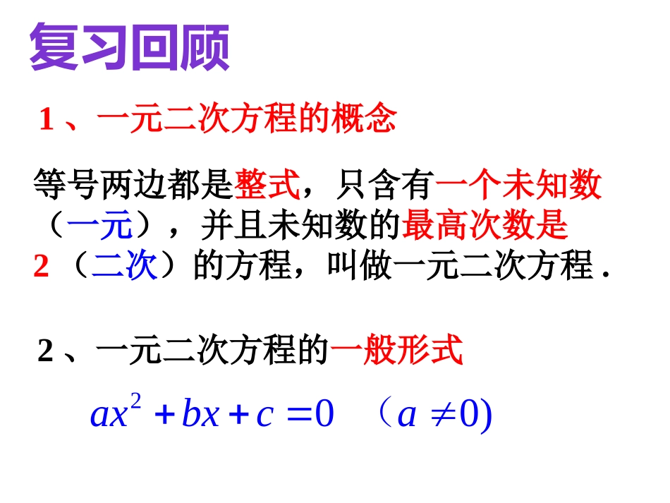 直接开平方法和因式分解法.2_第2页