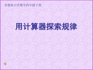 1261用计算器探索规律
