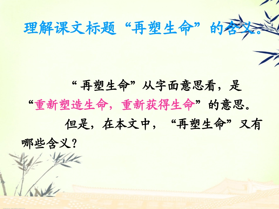 《再塑生命》重点解析_第1页