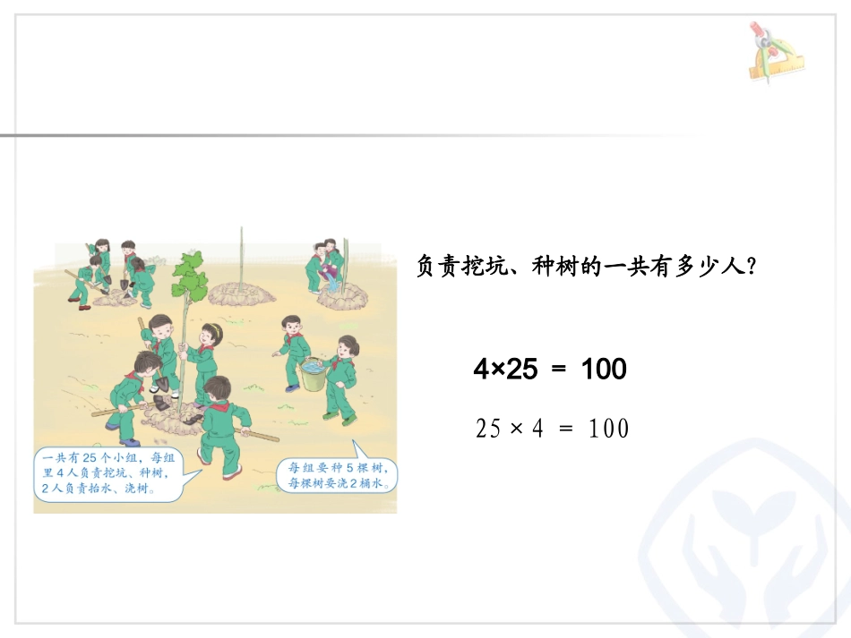 小学数学2011版本小学四年级乘法交换律和结合律_第3页