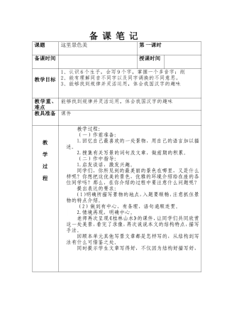 第七板块这里景色美