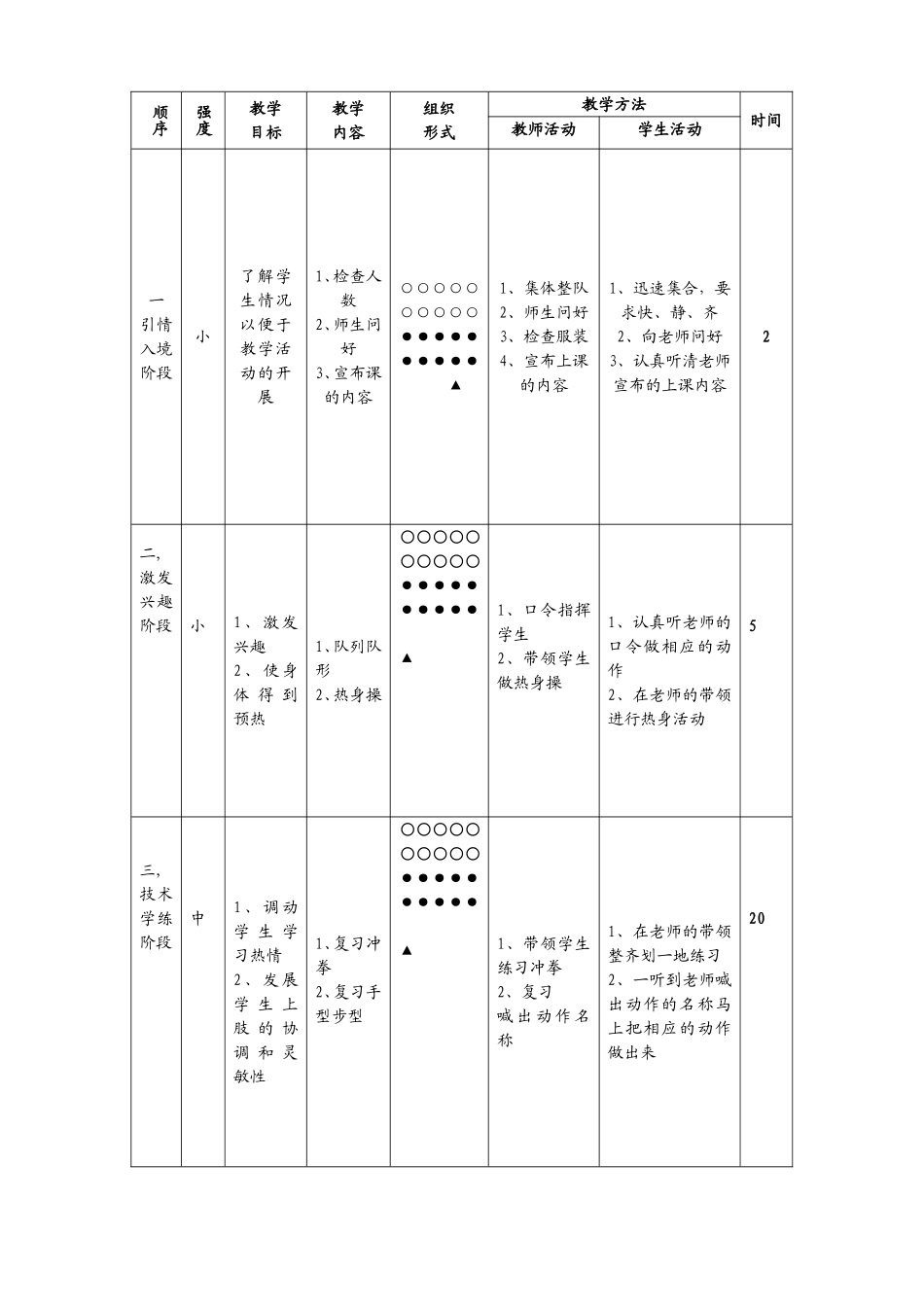 武术教学设计_第2页