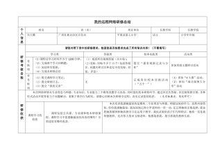 2013年国培网络研修总结(韦大雅)