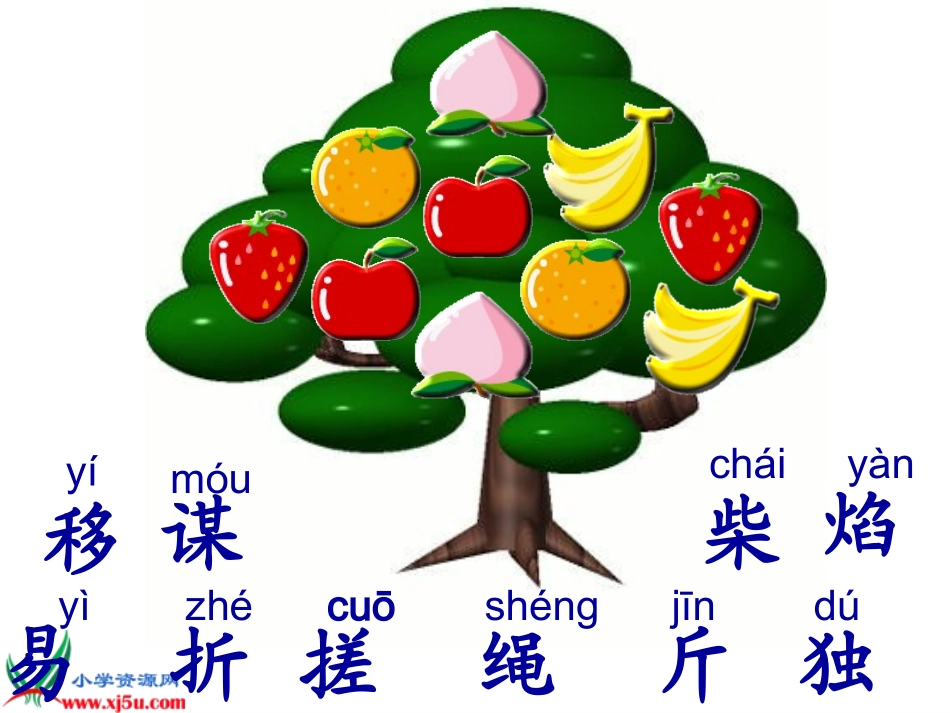 人教新课标二年级语文上册《识字5》PPT课件1_第2页