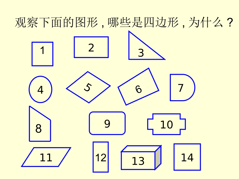 人教2011版小学数学三年级四边形的认识_第3页