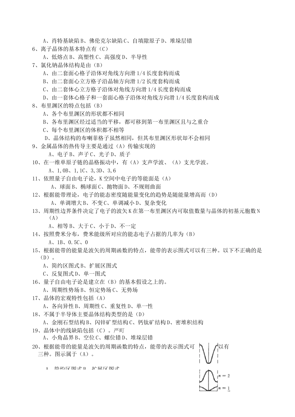 固体物理试题库汇总_第3页