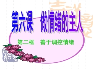 《善于调控情绪》
