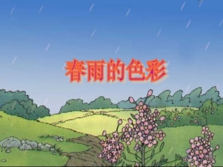 《春雨的色彩》课件2