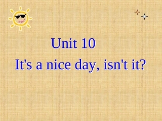 初中英语八下-Unit-10