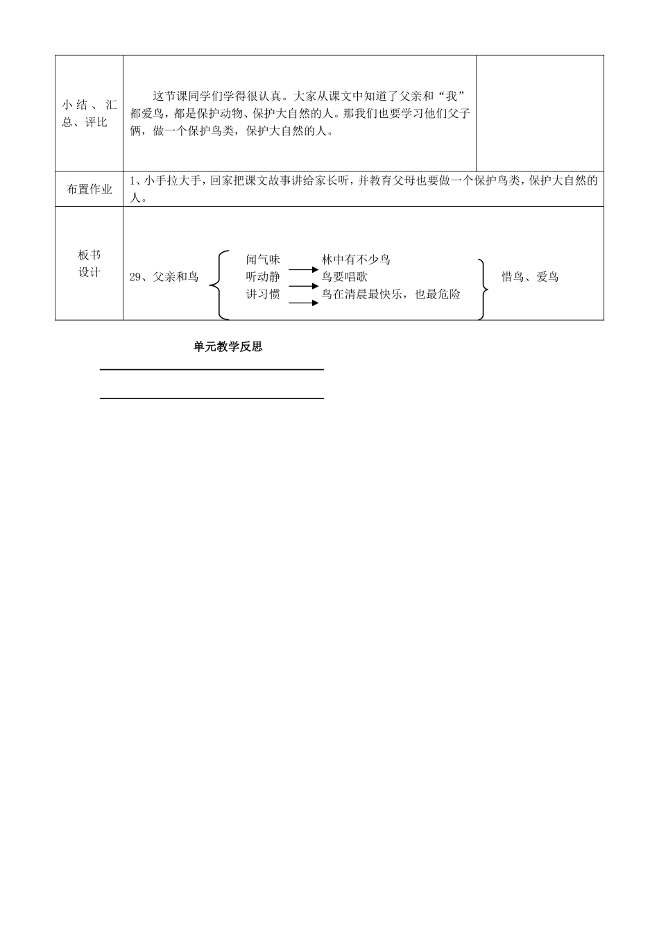 父亲和鸟导学案-_第2页