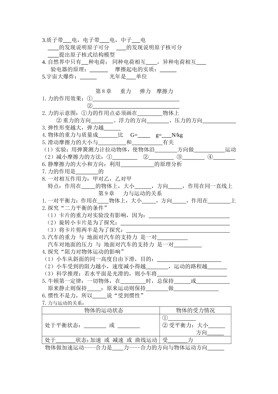 填空第8到18章_第1页