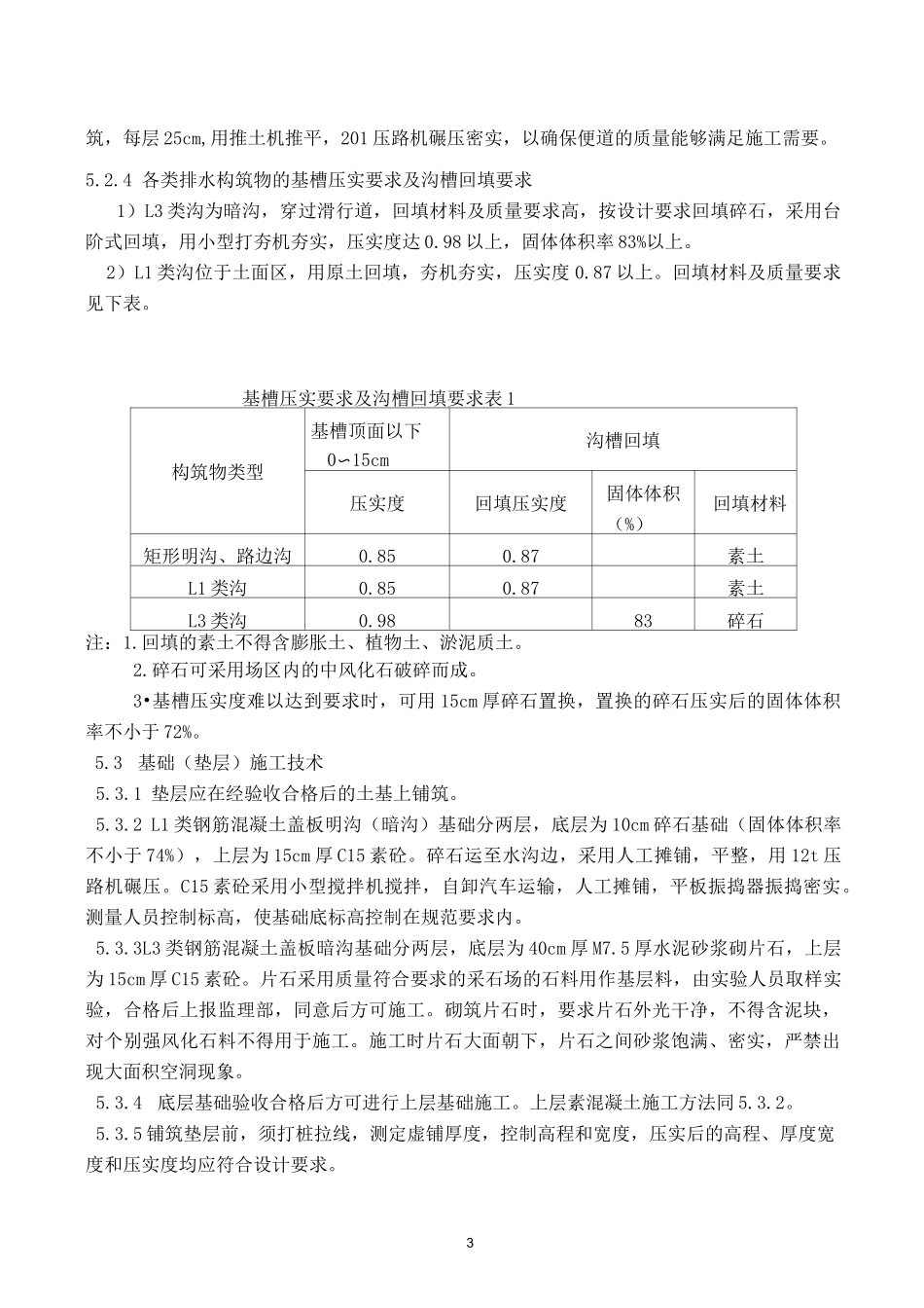 机场扩建排水沟施工方案_第3页