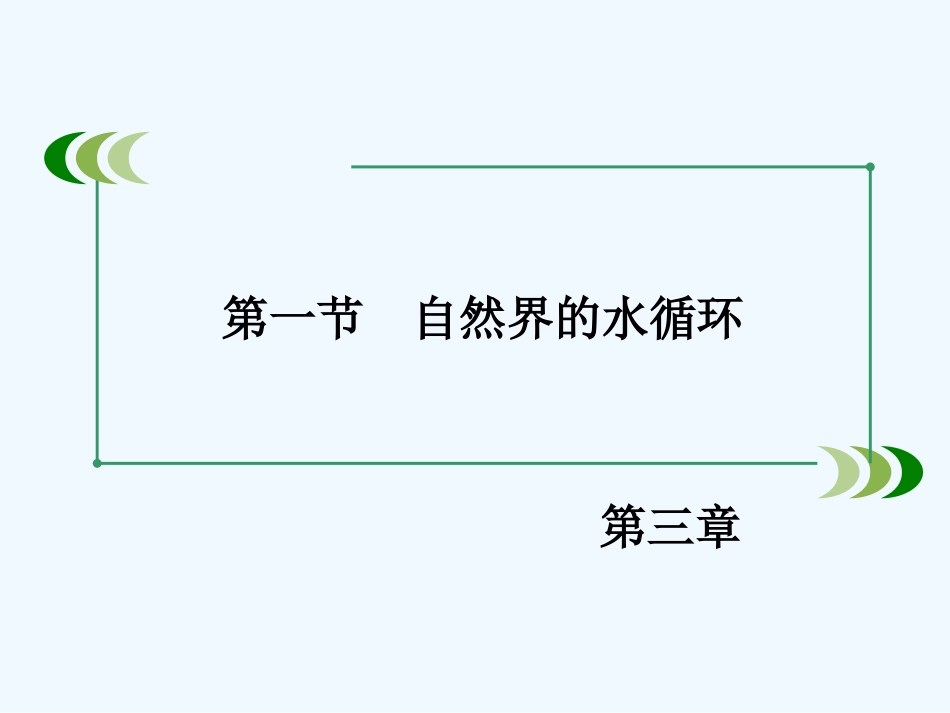 2014年第3章-第1节自然界的水循环_第3页