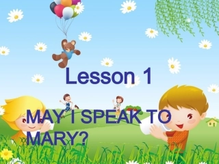 lesson-1-may-i-speak-to-mary？课件-(2)